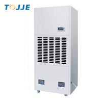 TOJJE Nuevo Deshumidificador de Aire Industrial Eléctrico de 240L/D con Compresor, para Control de Humedad en Almacenes de Semillas, Hogares y Granjas