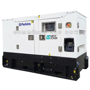 Diesel silencieux de dynamo avec Doosan/moteur international 424kw 528kva puissance diesel de type étanche fermée silencieuse de secours - Product Image 1