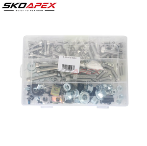 Kit de vis et écrous pour moto, ensemble de fixation en acier inoxydable, quincaillerie de <span class=keywords><strong>carrosserie</strong></span> pour mise à niveau de moto tout-terrain Sur-Ron Segway X160 X260 - Product Image 2
