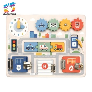 Juguete de Madera Arca de Noé con Techo Arcoíris, Escalera y Varias Figuras de Animales para Niños, Juego Educativo de Simulación W12D484B - Product Image 5