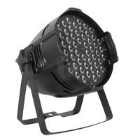 Luz LED Par RGB 3 en 1 de 54*3w con Control DMX y Sonido, Luz LED para Escenario, Luz para DJ