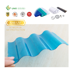 Lastra in Policarbonato Ondulato Trasparente da 6mm per Coperture, Resistente - Product Image 2