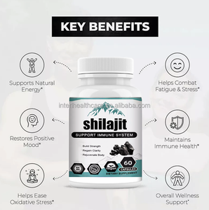 OEM al por mayor Naturel Himalaya Shilajit tableta 60 suplemento alimenticio puro Shilajit tabletas - Product Image 5