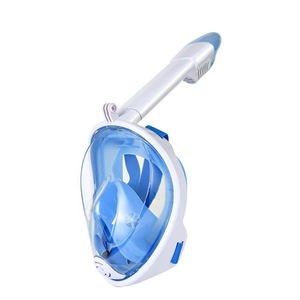 Máscara de Snorkel Completa OEM, Silicona, Seca, para Adultos y Niños, Gafas de Buceo, Azul, Blanco, Rosa, Verde, XS, SM, L, XL - Product Image 1