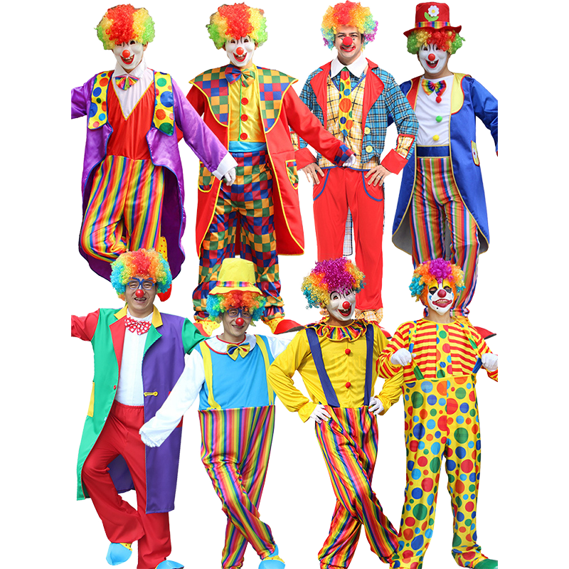 Sexy Clown Fancy Dress - Halloween Party Outfits for Women