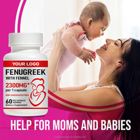 Capsules de Fenugrec et de Graines de Fenouil à Haute Concentration Marque Blanche pour l'Équilibre Systémique Quotidien et le Bien-être Féminin