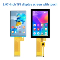 QTSS 3,97 Zoll TFT IPS LCD-Modul mit LED-Hintergrundbeleuchtung 480x800 Auflösung RGB SPI-Schnittstelle Touchscreen Optional