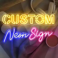 Lumière LED imprimée UV au néon avec logo personnalisé Signalisation numérique en acrylique Bar publicitaire pour la maison Source de la lampe UV Transformateur DC AC