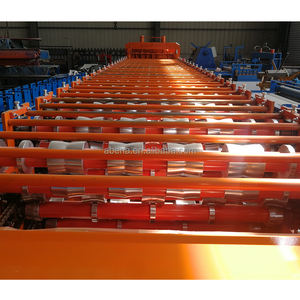 단일 삼중층 맞춤형 모양 골판지 지붕판 제작 타일 프레스 기계 지붕판 제작 - Product Image 4