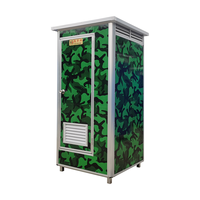 Toilettes et salle de douche portables de luxe haut de gamme Salle de bains mobile pour le camping en plein air Événements de voyage