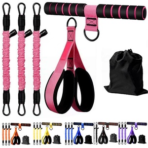 Nuovo Stile Pedana a Pedali con Puleggia per Sit-up, Attrezzo Fitness Domestico con Corda Elastica per Dimagrimento <span class=keywords><strong>Gambe</strong></span>, <span class=keywords><strong>Allenamento</strong></span> Staccabile - Product Image 1