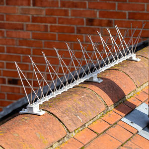เดือยไล่<span class=keywords><strong>นก</strong></span>สแตนเลสขนาด 50 ซม. พร้อมฐาน PC ป้อง<span class=keywords><strong>กัน</strong></span><span class=keywords><strong>นก</strong></span>พิราบ สำหรับ<span class=keywords><strong>หลังคา</strong></span>ภายนอกและรั้วสวน - Product Image 1
