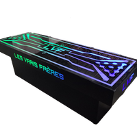 Table de jeu interactive pour divertissement, bar, LED, plateau de jeu, meilleure vente, livraison gratuite