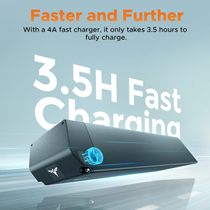 จักรยานเสือภูเขาไฟฟ้า Engwe EP-2 3.0 Boost แบตเตอรี่ลิเธียม 48V 13Ah มอเตอร์ 250W เบรกดิสก์ ยาง 20 นิ้ว กันน้ำ - Product Image 3