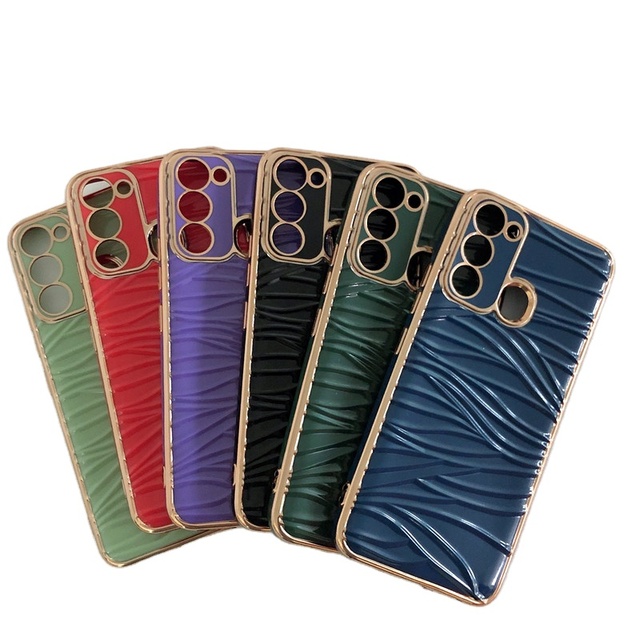For TECNO Camon18P 17 SPARK 7P 8 6 Go Electroplated Full Protective Phone Case Cover