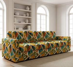 Tissu d'ameublement de luxe Riviera par le mètre – Textile imprimé élégant pour canapés, fauteuils et coussins - Product Image 6