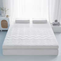 Matelas en latex confortable, simple, double, king size, matelas en mousse à mémoire de forme enroulable
