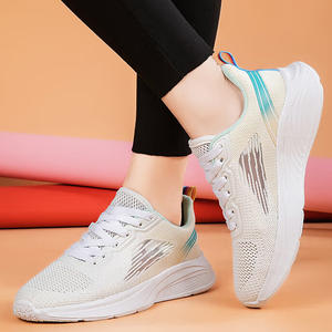 Nouvelle conception de chaussures de <span class=keywords><strong>course</strong></span> tendance, chaussures de sport légères, respirantes, à semelle souple, antidérapantes pour femmes - Product Image 4