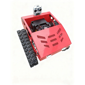 Tự làm công nghiệp 4 thì xăng/Xăng điều khiển từ xa máy cắt cỏ với flail <span class=keywords><strong>Cutter</strong></span> điện theo dõi đi bộ 224cc động cơ 9HP - Product Image 2