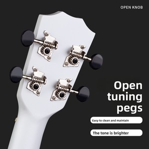 <span class=keywords><strong>Ukelele</strong></span> de 21 Pulgadas, Totalmente de Madera de Tilo, con Cuerdas de Nailon, Set para Principiantes, Venta al por Mayor, <span class=keywords><strong>Ukelele</strong></span> con Accesorios Completos, <span class=keywords><strong>Mini</strong></span>, Personalizado - Product Image 3