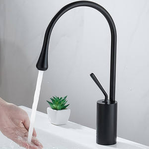 European-Style Modern Brass Water Drop <strong>Faucet</strong> Hot Cold <strong>Dragon</strong> Basin <strong>Faucet</strong> for Bathroom Cabinet &amp; Balcony Rotating Table Design - Product Image 2