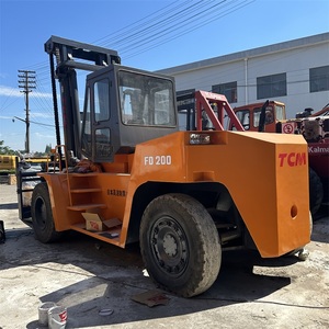 Chất Lượng Tốt Nhật Bản Gốc 10 Tấn 12 Tấn 16 Tấn 15 Tấn 20 Tấn Sử Dụng Tcm Fd200 Xe Nâng Cho Bán - Product Image 4