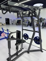 Rosen - Tubo de Acero Galvanizado de 3 mm de Espesor para Entrenamiento de Fuerza, Culturismo, Gimnasio, Ejercicio, Iso-Lateral High Row