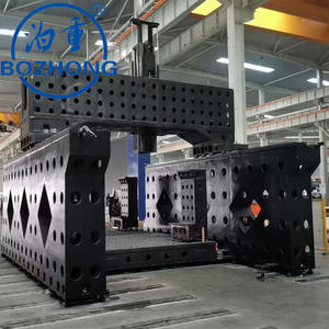 Base de <span class=keywords><strong>machine</strong></span> à fraiser à portique, poutre de fonderie HT200-300, colonne de <span class=keywords><strong>machine</strong></span>, table de travail, fabricant chinois de qualité supérieure - Product Image 2