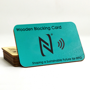 <span class=keywords><strong>Carte</strong></span> de crédit anti-écrémage en bois écologique Blocker RFID <span class=keywords><strong>Carte</strong></span> NFC <span class=keywords><strong>Skimmer</strong></span> <span class=keywords><strong>Carte</strong></span> de blocage RFID - Product Image 5