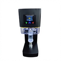 Machine de scellage de canettes entièrement automatique CE, vente directe usine, tension personnalisable pour boissons, bière, jus, café, bouteilles PET