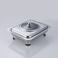Plaque de cuisson rectangulaire en acier inoxydable antiadhésive pour poisson, rôtissage et grillades, accessoire de four, ustensile de cuisine