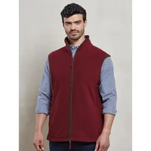 Gilet en polaire artisanal pour homme, merchandising personnalisé - Product Image 1