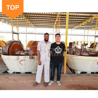 Fraiseuse verticale à double rouleau Ciq Wet Pan Mill For Gold China Placer Gold Wet Pan Mill