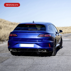 Parachoques de coche para <span class=keywords><strong>Volkswagen</strong></span> <span class=keywords><strong>Arteon</strong></span> (<span class=keywords><strong>2021</strong></span>) actualizado a kit de carrocería estilo <span class=keywords><strong>R</strong></span>-line con delantero, parachoques trasero, faldones laterales, labio delantero - Product Image 5