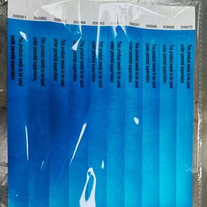 Pulseras Promocionales Económicas para Eventos, Pulseras de Papel Tyvek Resistentes al Agua con Impresión Digital para Entradas a Conciertos y Espectáculos - Product Image 6