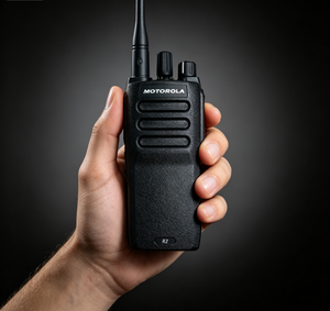 Radio <span class=keywords><strong>Motorola</strong></span> <span class=keywords><strong>Walkie</strong></span> <span class=keywords><strong>Talkie</strong></span> R2 Portátil Bidireccional VHF/UHF IP54 de Alta Potencia, Resistente al Agua, 5W DMR Digital de Largo Alcance - Product Image 1