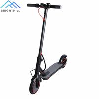 Trottinette électrique pliable à deux roues 350W avec contrôle par application, longue autonomie, roues en alliage d'aluminium de 8,5 pouces, pour les trajets quotidiens (Entrepôt US)