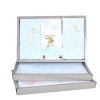Vente en gros boîtes d'expédition en kraft biodégradable boîte d'emballage en papier avec fenêtre logo personnalisé avec votre propre logo pour article pour bébé