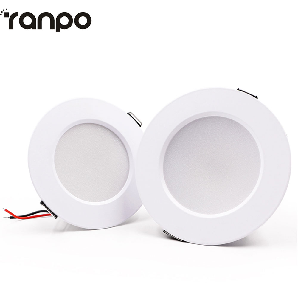 LED Downlight 220V Spot LED gömme tavan ışığı paneli teneke kutu ışık Spot lamba 5W 7W 9W 12W 15W soğuk sıcak beyaz lambalar