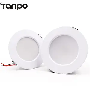 Spot lumineux LED encastrable pour le plafond, avec boîtier, éclairage d'intérieur, lumière blanche chaude ou froide, 5/7/9/12/15W, 220V