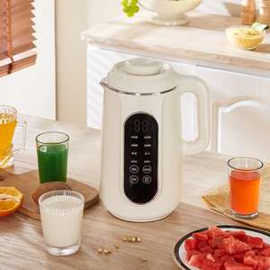 Machine à lait végétal silencieuse et compacte On And On avec prise UK, modèle Tiger 1.2L, pour noix, amandes et soja - Product Image 4