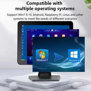 Hoge Kwaliteit Desktop Lcd Tweede <span class=keywords><strong>Display</strong></span> Ips 9.7 Inch Pcap Multi-Touch Screen Pos Touchscreen Monitor Atm Terminal Usb <span class=keywords><strong>Vga</strong></span> - Product Image 4