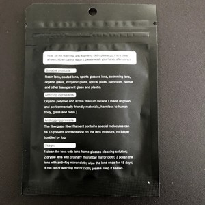 Venta al por mayor Multi uso seco Anti niebla paño de microfibra gafas accesorios Anti-niebla gafas lente paño de limpieza - Product Image 4