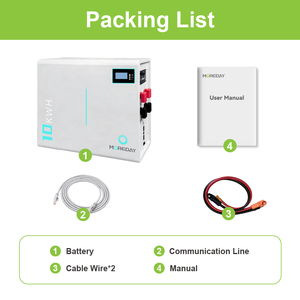 51.2V 10.5kWh Stackable Split Hybrid Grid Wall Mounted Home <b>Energy</b> <b>Storage</b> <b>System</b> - Product Image 2