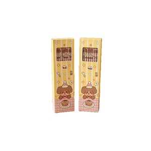 Baguettes en bambou Nanmu à motif rond, motif chiot de dessin animé, pour la maison et les cadeaux - Product Image 5