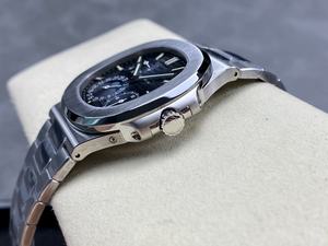 Reloj Mecánico de Lujo, Super Calidad, Resistente al Agua, 41mm, PPF Factory V3 5712, Movimiento ETA 240, Multifunción, Fase Lunar, Reloj PP - Product Image 4