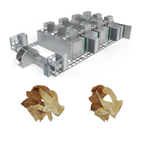 Séchoir entièrement automatique 500-2000 kg/lot et ligne de superposition de palettes avec PLC pour la transformation d'aliments pour animaux de compagnie
