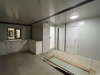 Casa Pequeña Expandible Económica con Interior Completo para Refugio de Emergencia en Casos de Desastre