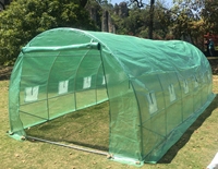 Serre hydroponique moderne en acier galvanisé robuste, kit tunnel de culture écologique pour légumes de jardin domestique