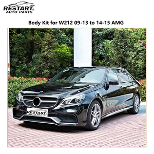 Kit Carrozzeria Facelift Restart ABS per BENZ E <span class=keywords><strong>W212</strong></span> 2009-2013, Aggiornamento allo Stile <span class=keywords><strong>AMG</strong></span> 14-15, Include Paraurti Anteriore e Posteriore, Griglia - Product Image 6